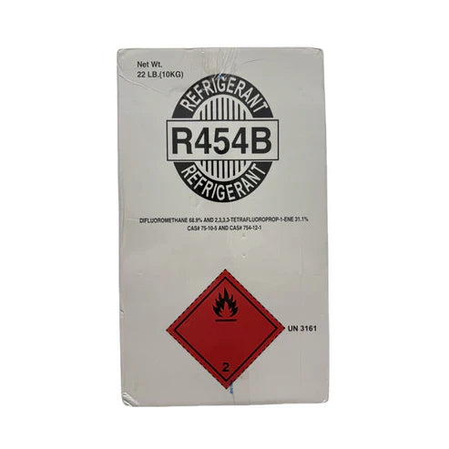 22Lb R454B Refrigerant Freon for Air Conditioners - Steel Cylinder Packaging Tank