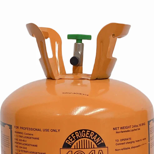 24Lb R404A Refrigerant Freon for Refrigeration Equipment - Steel Cylinder Packaging Tank