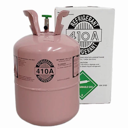 25Lb R410A Refrigerant Freon for Air Conditioners - Steel Cylinder Packaging Tank