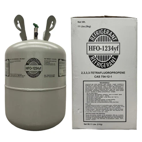 11LB R1234yf Refrigerant Freon for Air Conditioners - Steel Cylinder Packaging Tank