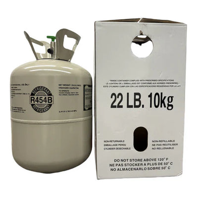 22Lb R454B Refrigerant Freon for Air Conditioners - Steel Cylinder Packaging Tank