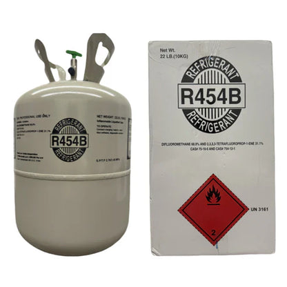 22Lb R454B Refrigerant Freon for Air Conditioners - Steel Cylinder Packaging Tank
